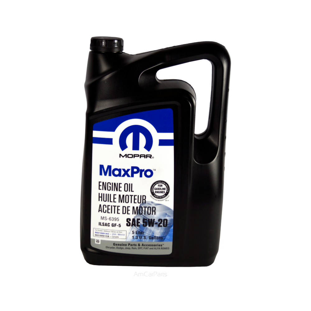 Öl MOPAR 5W20 5L JEEP DODGE CHRYSLER RAM MS-6395 68518203AA