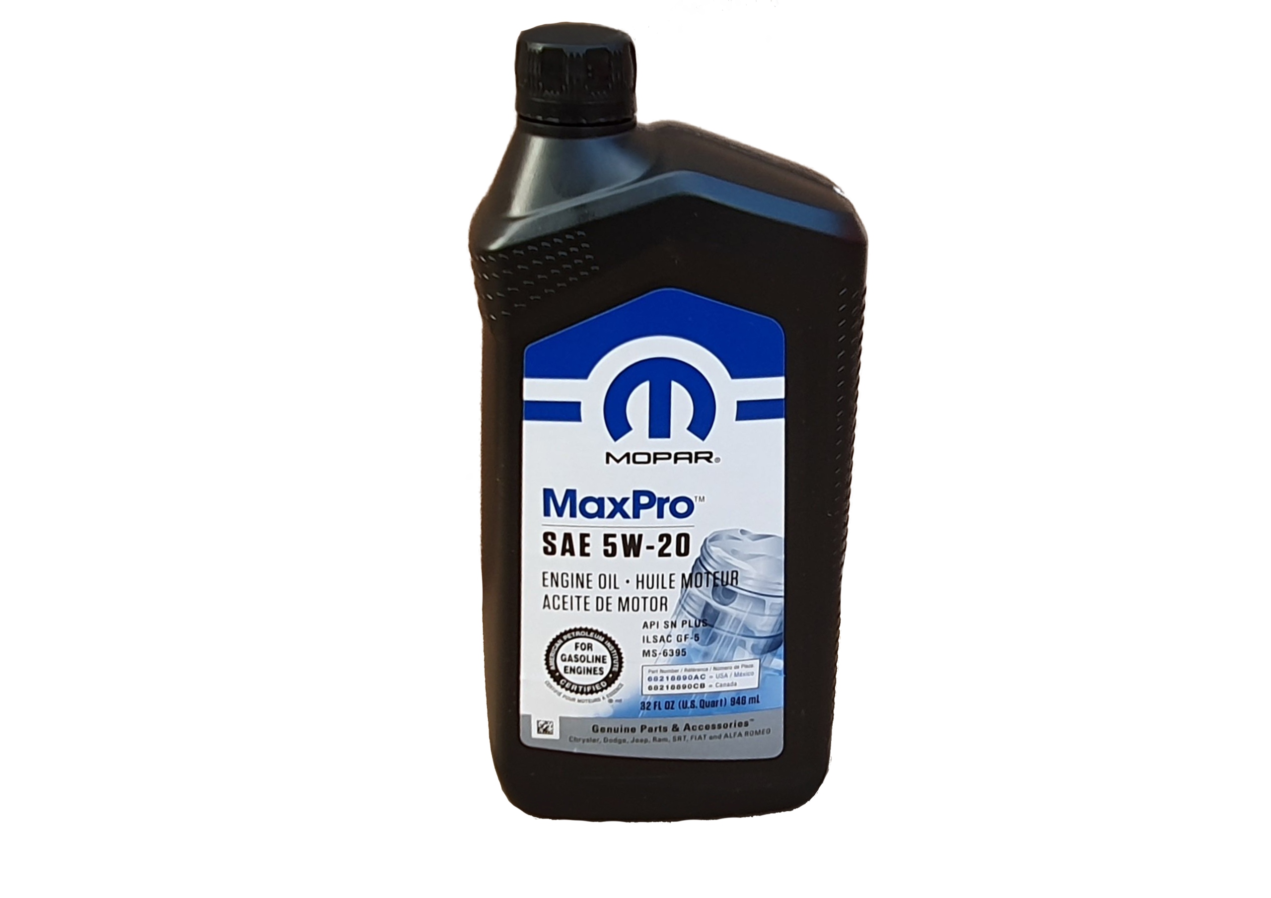 MOPAR MaxPro 5W20 1L MS-6395 GF-5 / GF-6A