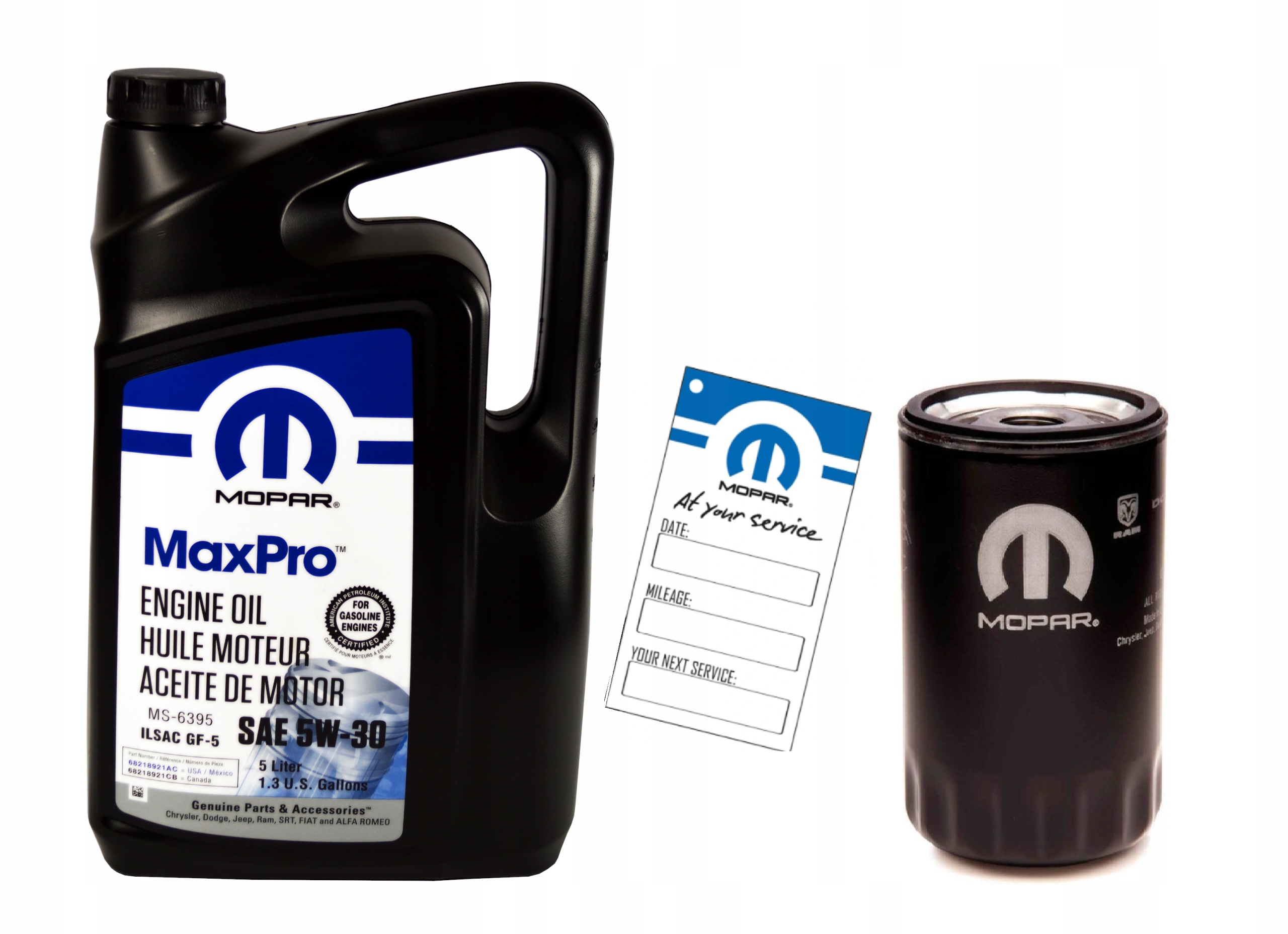MOPAR MaxPro 5W30 5L MS-6395 GF-5 / GF-6A