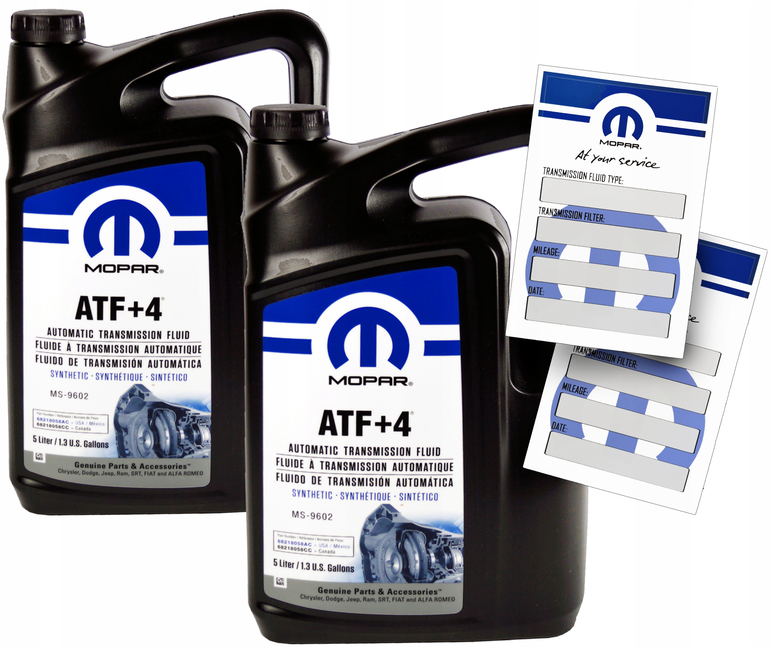 Transmission fluid kits Mopar