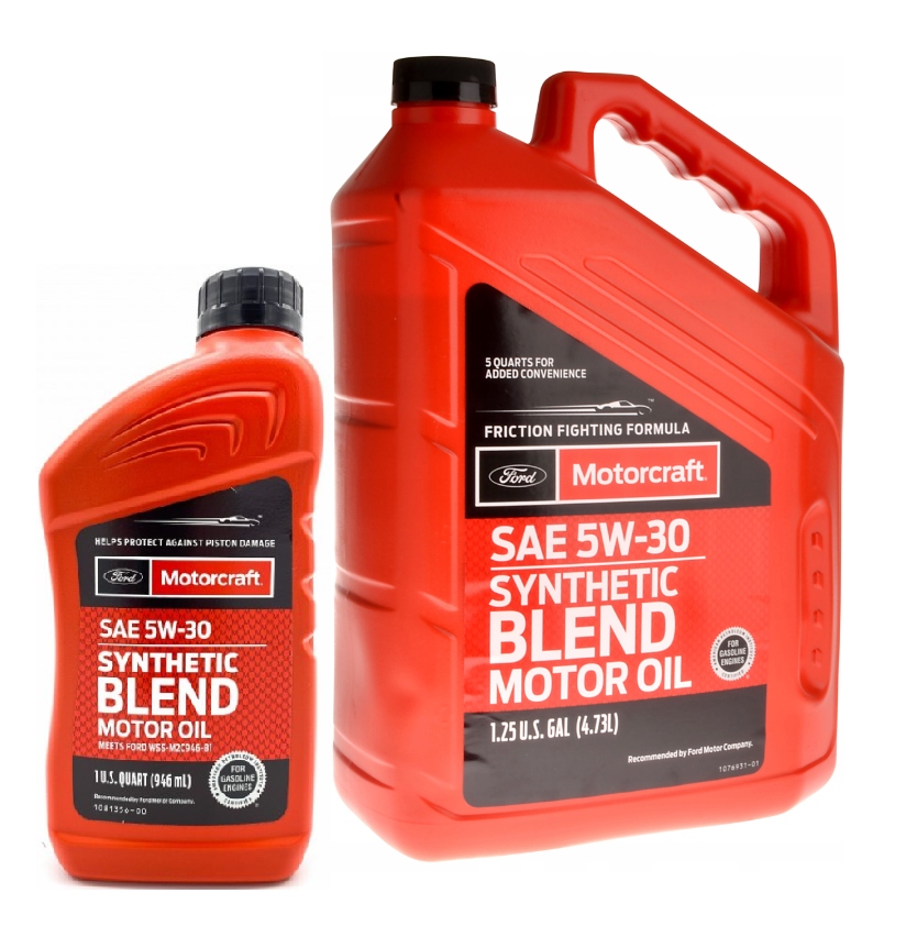 Motorcraft 5W-30 Synthetic Blend 5,676 l 4,73 l + 0,946 l