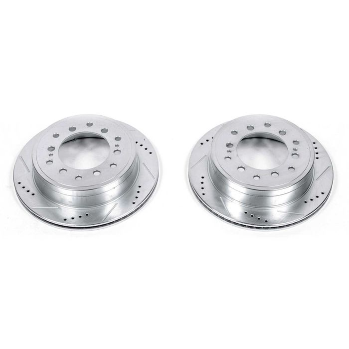 Evolution Drilled, Slotted & Zinc Plated Rotors JBR1396XPR