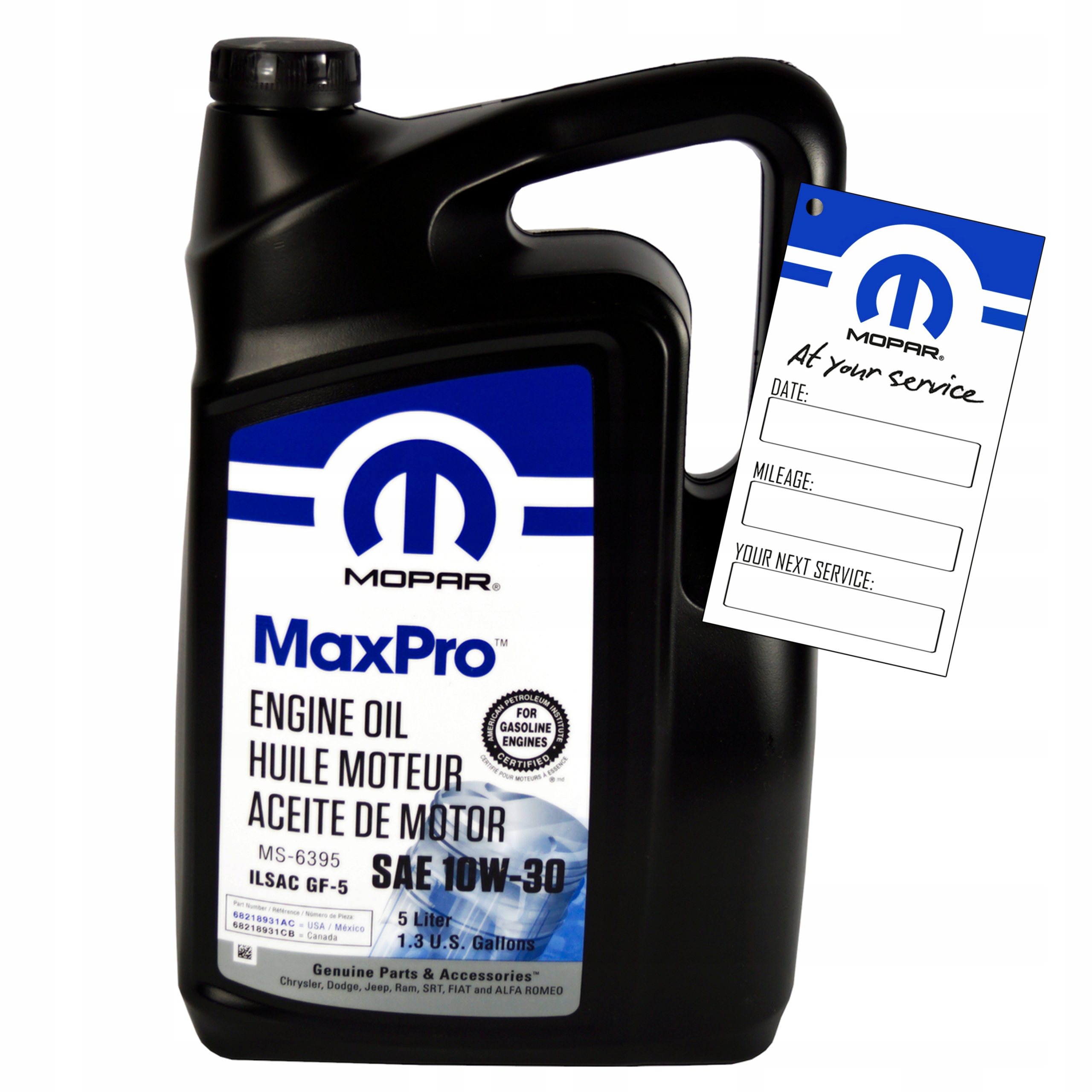 MOPAR MaxPro 10W30 5L MS-6395 GF-5 / GF-6A