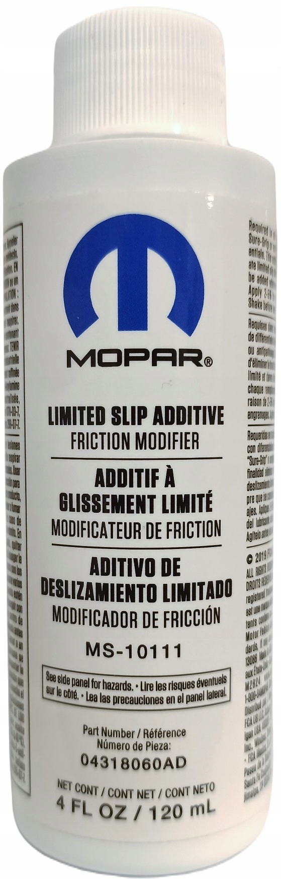 MOPAR LIMITED SLIP ADDITIVE 120ML