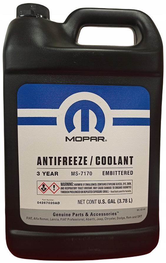 Kühlmittel MOPAR 3 Jahre Konzentrat 3,78L