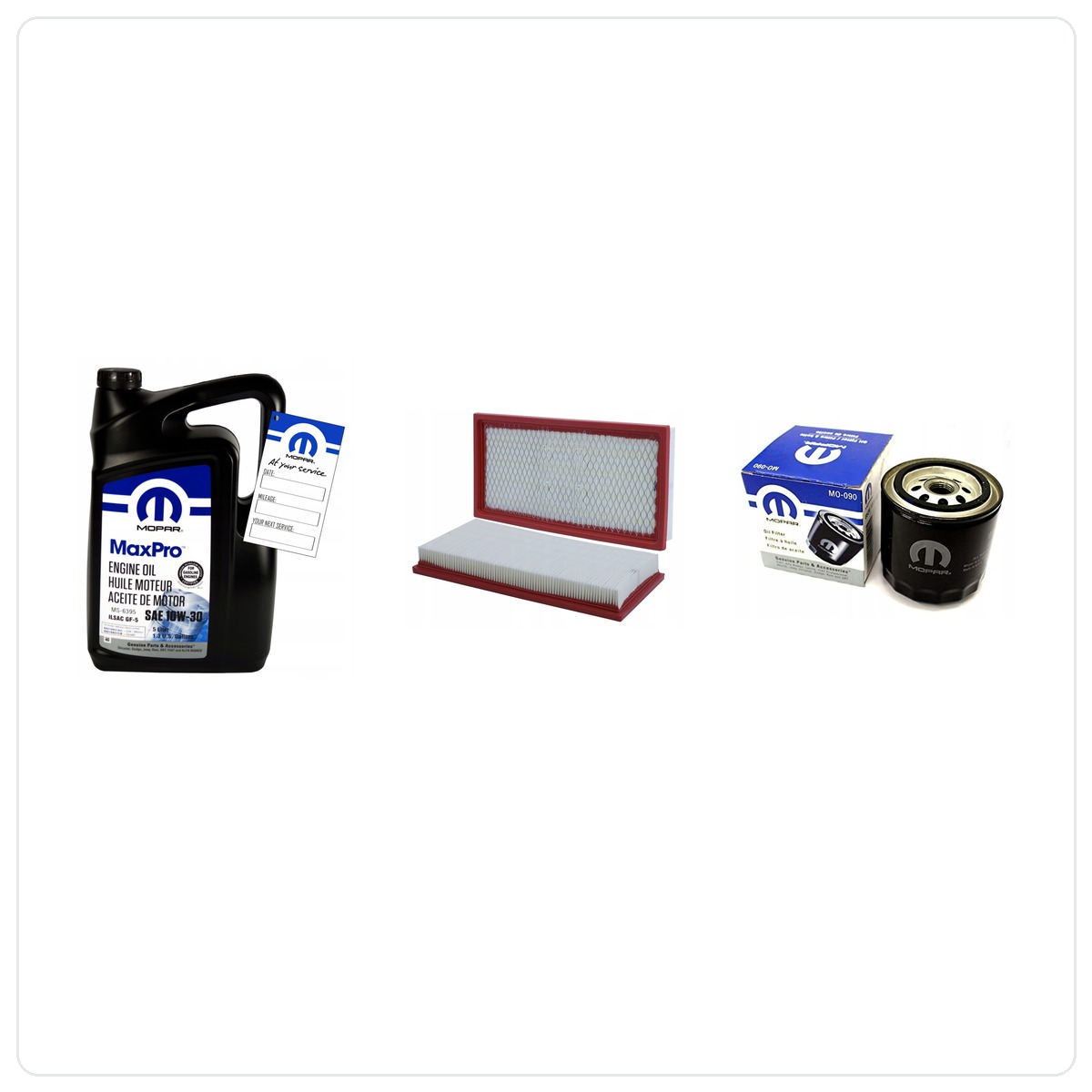 MOPAR MaxPro 10W30 5L mit Filtern RAM 1500 5.2 V8 1994-2001
