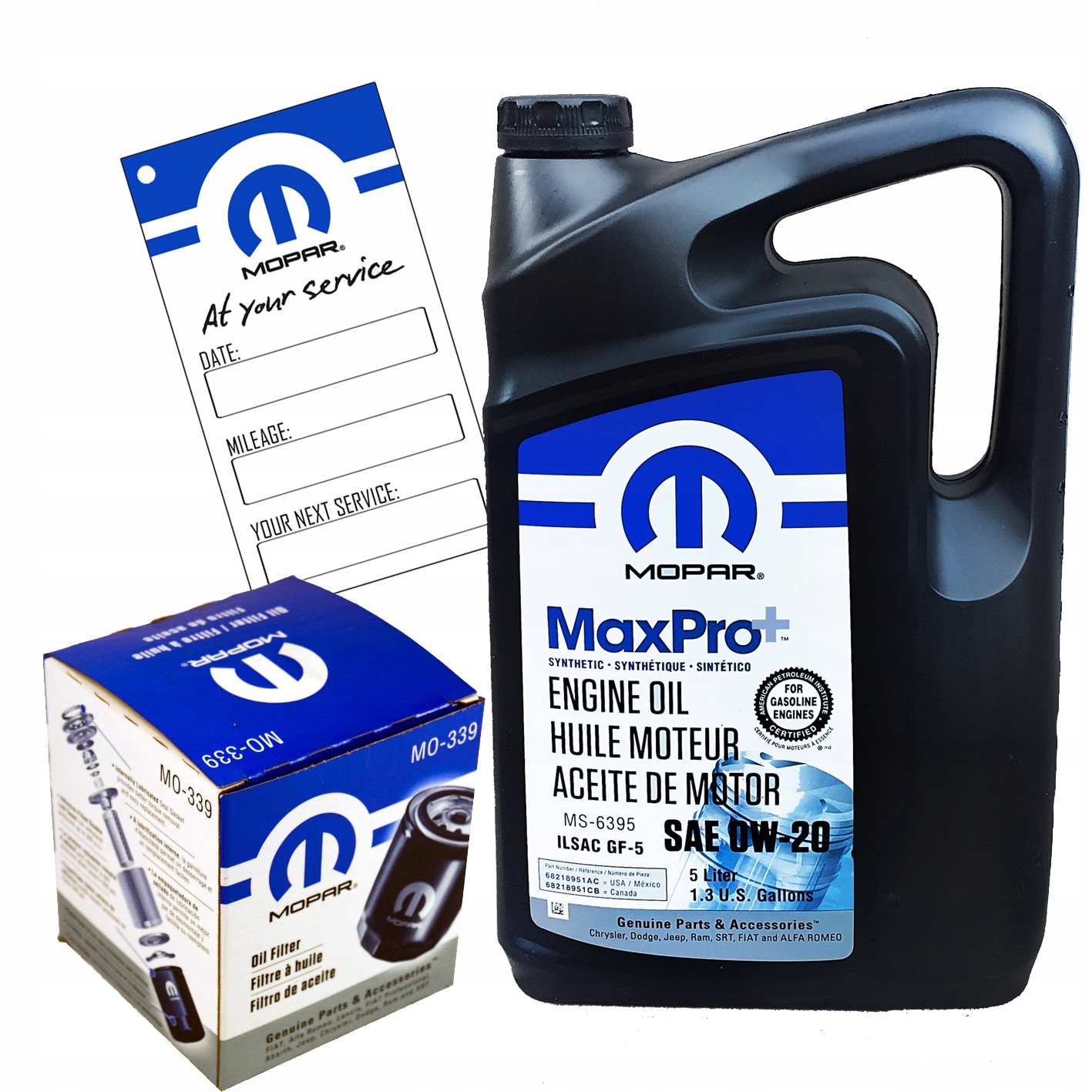 MOPAR MaxPro+ 0W20 5L